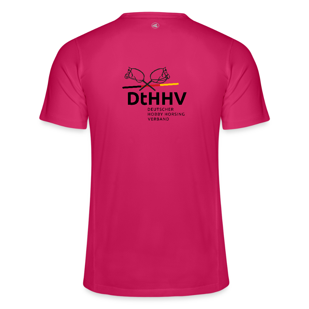 Black Edition JAKO Teenager Sport-T-Shirt Run 2.0 - dunkles Pink