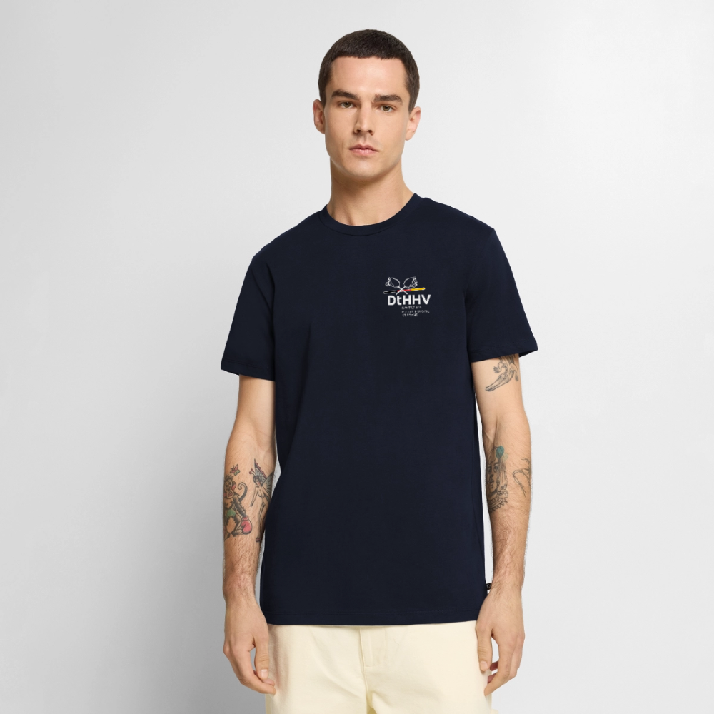 White Edition Männer Premium T-Shirt - Navy