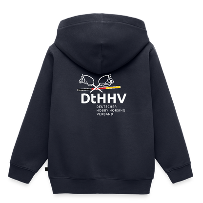 White Edition Kinder Premium Hoodie - Navy