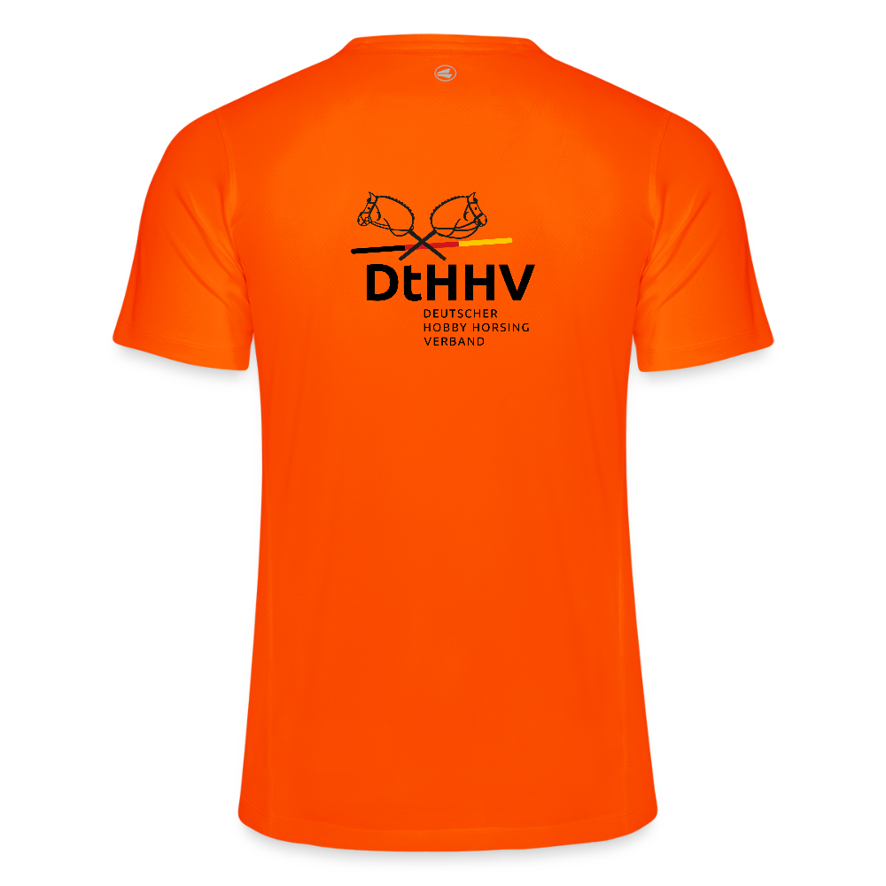 Black Edition JAKO Teenager Sport-T-Shirt Run 2.0 - Neonorange