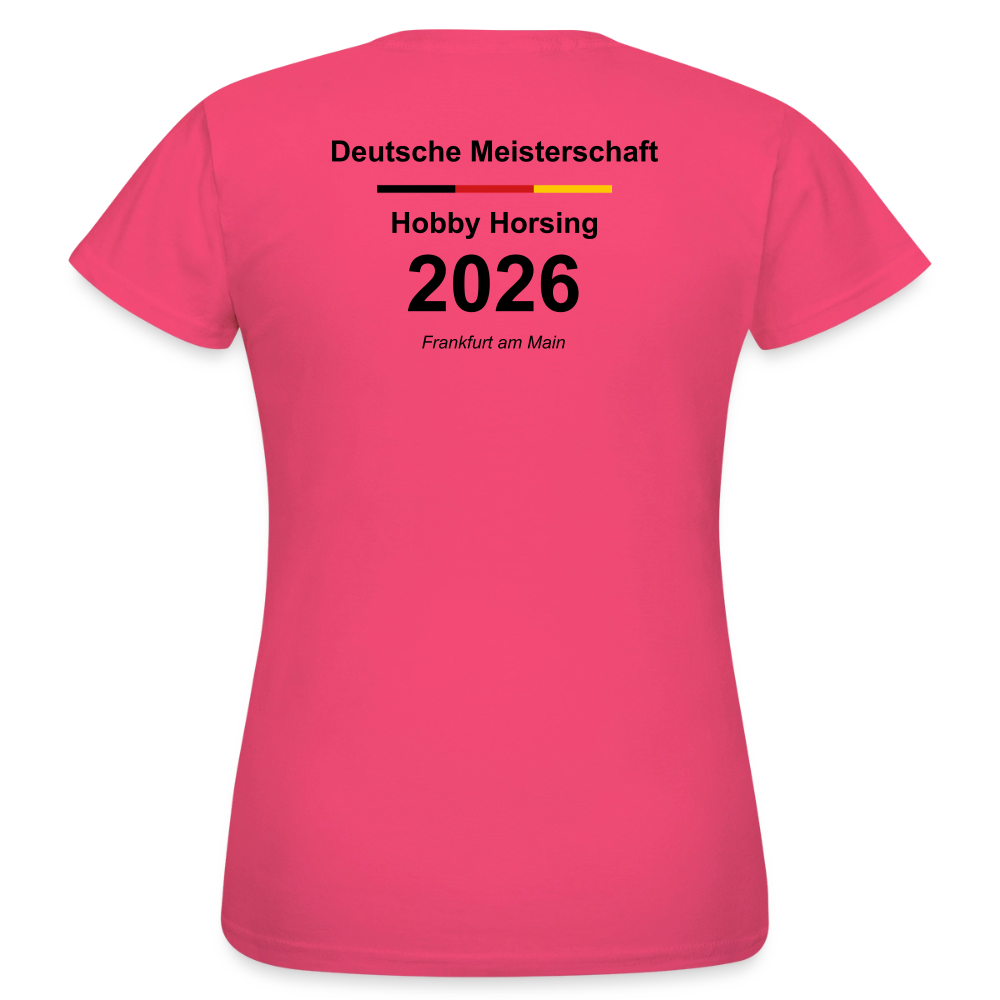 Deutsche Meisterschaft 2026 T-Shirt - Azalea