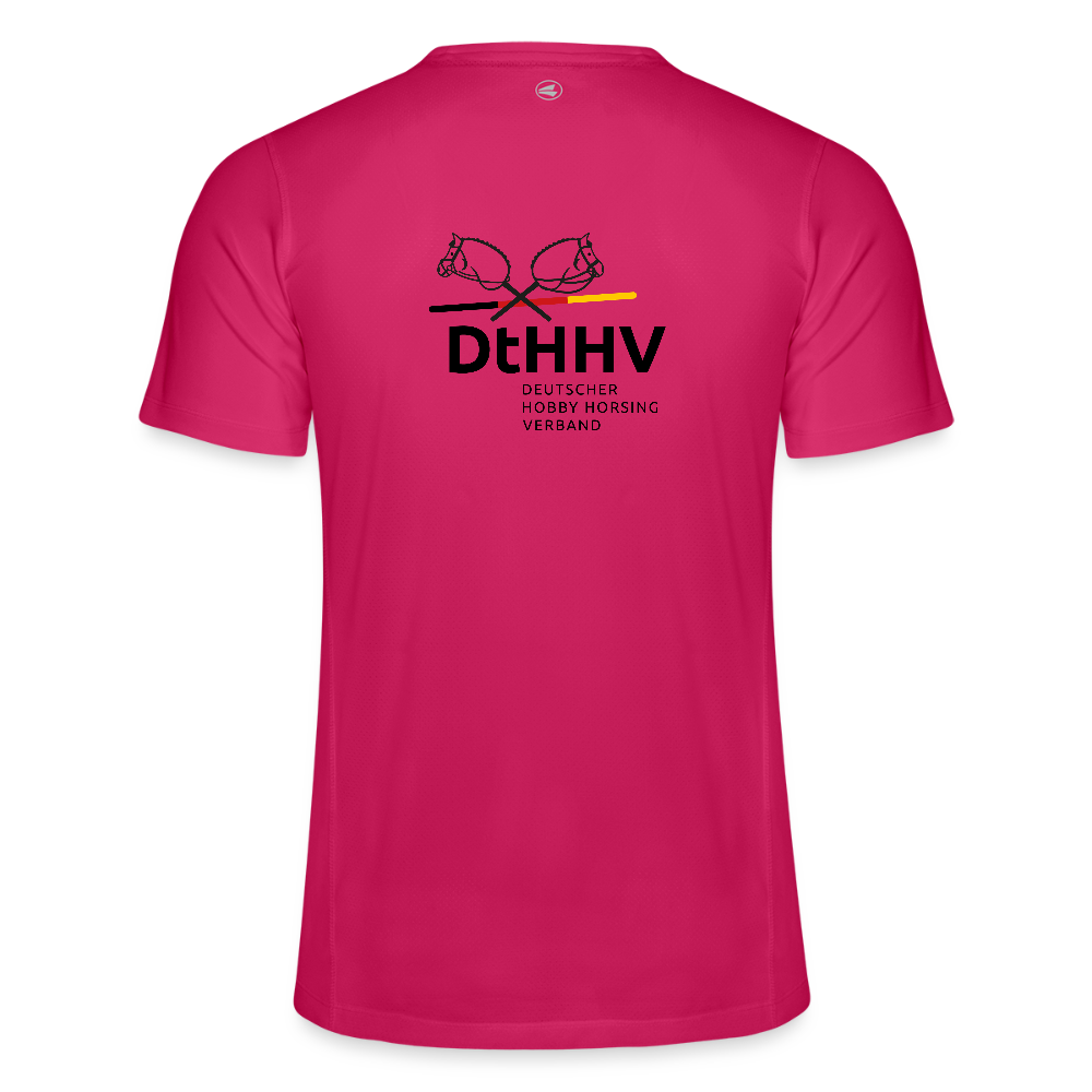 Black Edition JAKO Kinder Sport-T-Shirt Run 2.0 - dunkles Pink