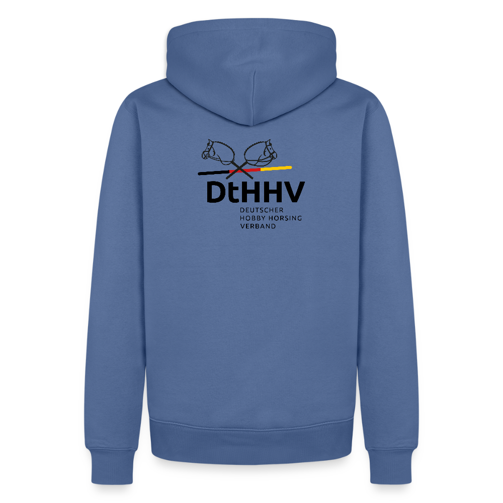 Black Edition Männer Premium Hoodie - Taubenblau