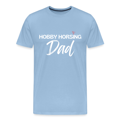 ILove HobbyHorsing Dad T-Shirt - Sky