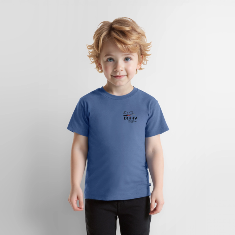 Black Edition Kinder Premium T-Shirt - Taubenblau