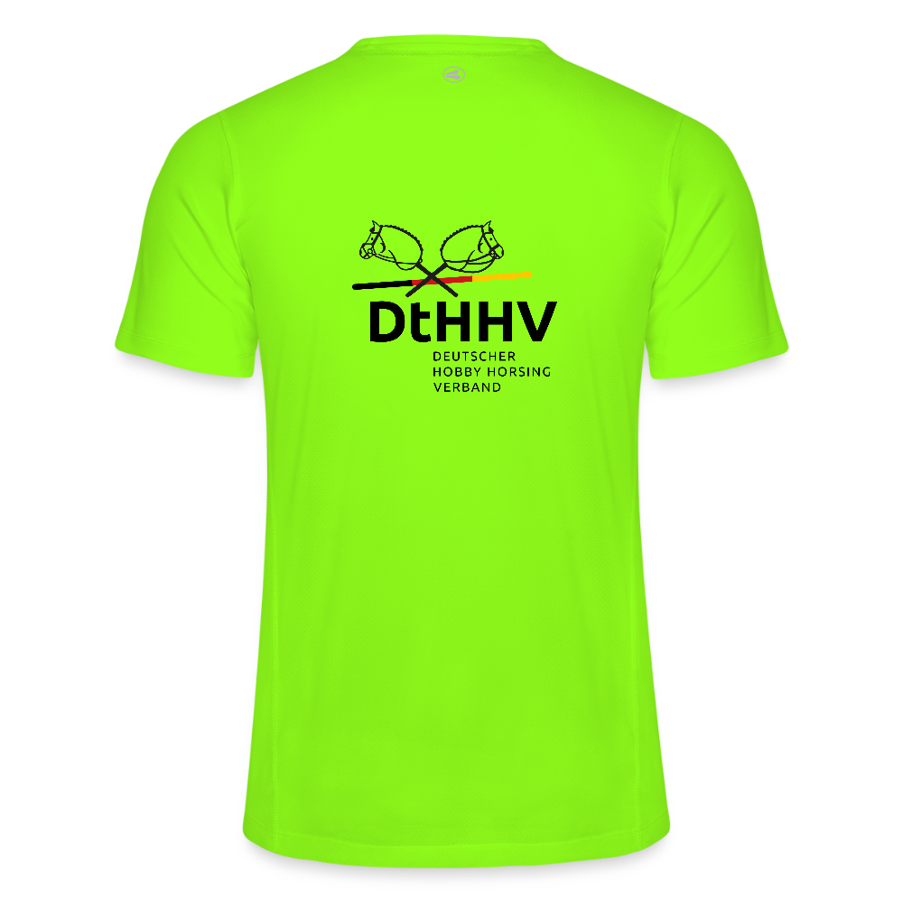 Black Edition JAKO Männer Sport-T-Shirt Run 2.0 - Neongrün