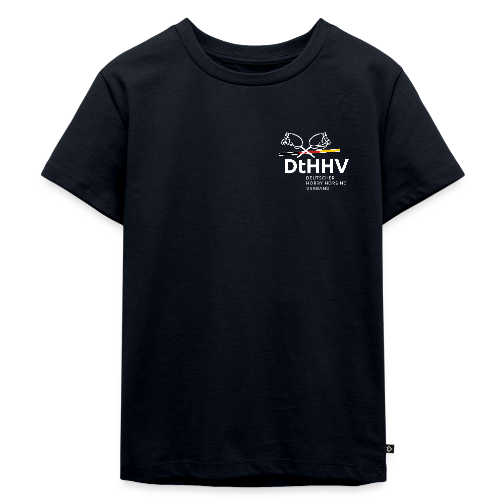 White Edition Kinder Premium T-Shirt - Navy