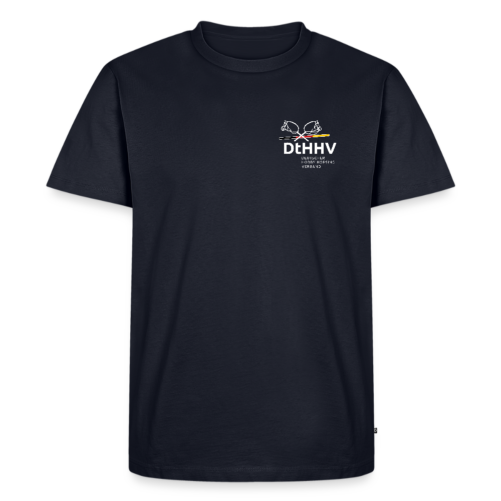 White Edition Männer Premium T-Shirt - Navy