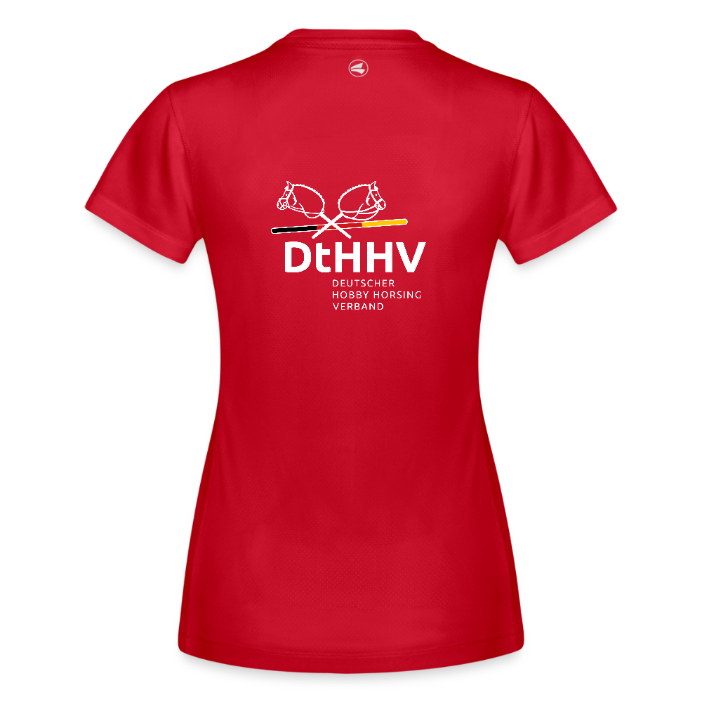 White Edition JAKO Frauen Sport-T-Shirt Run 2.0 - Rot