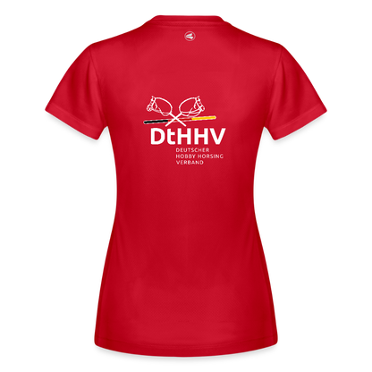 White Edition JAKO Frauen Sport-T-Shirt Run 2.0 - Rot