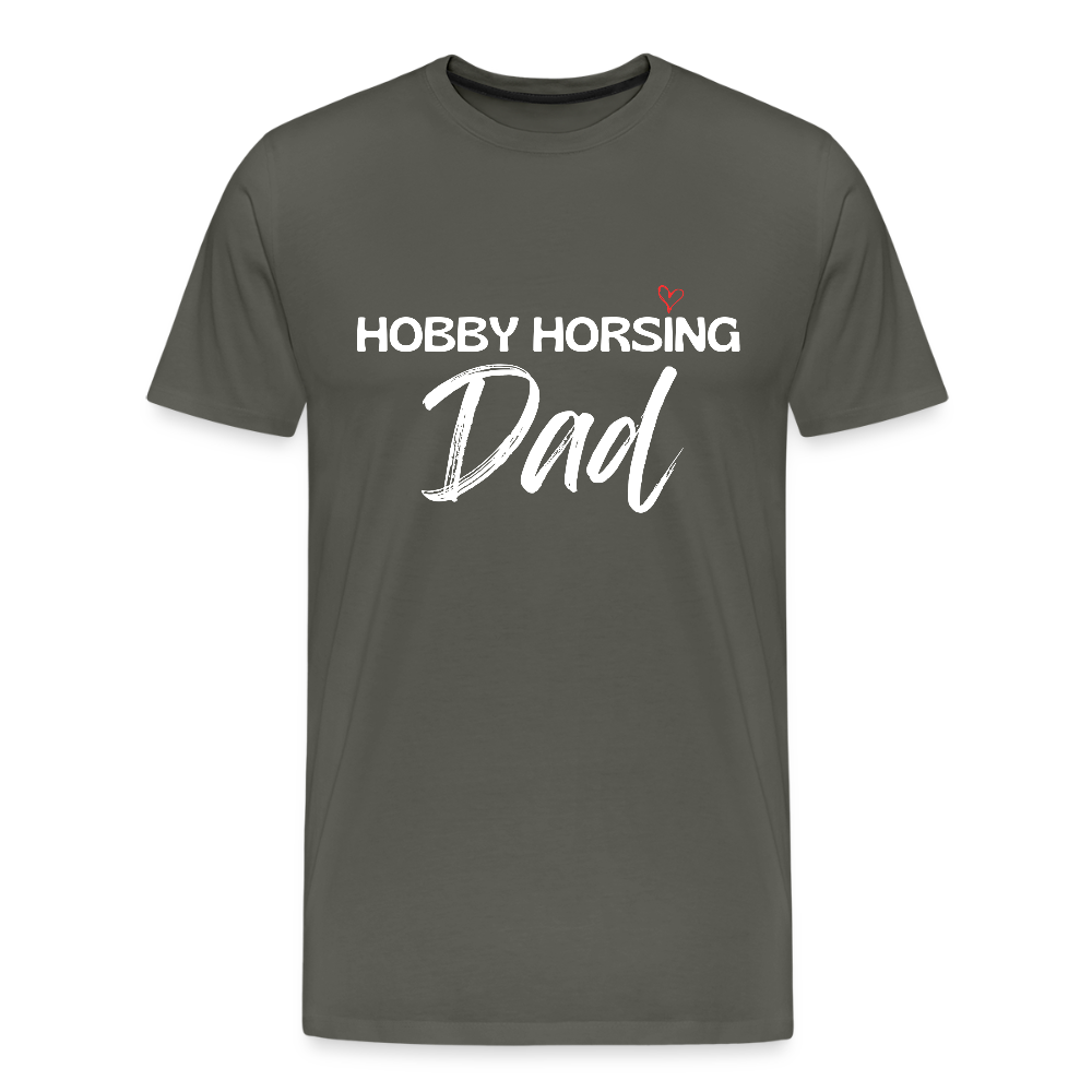 ILove HobbyHorsing Dad T-Shirt - Asphalt