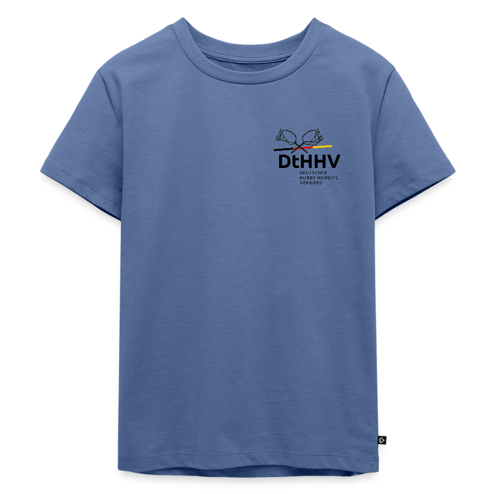 Black Edition Kinder Premium T-Shirt - Taubenblau