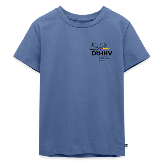 Black Edition Kinder Premium T-Shirt - Taubenblau
