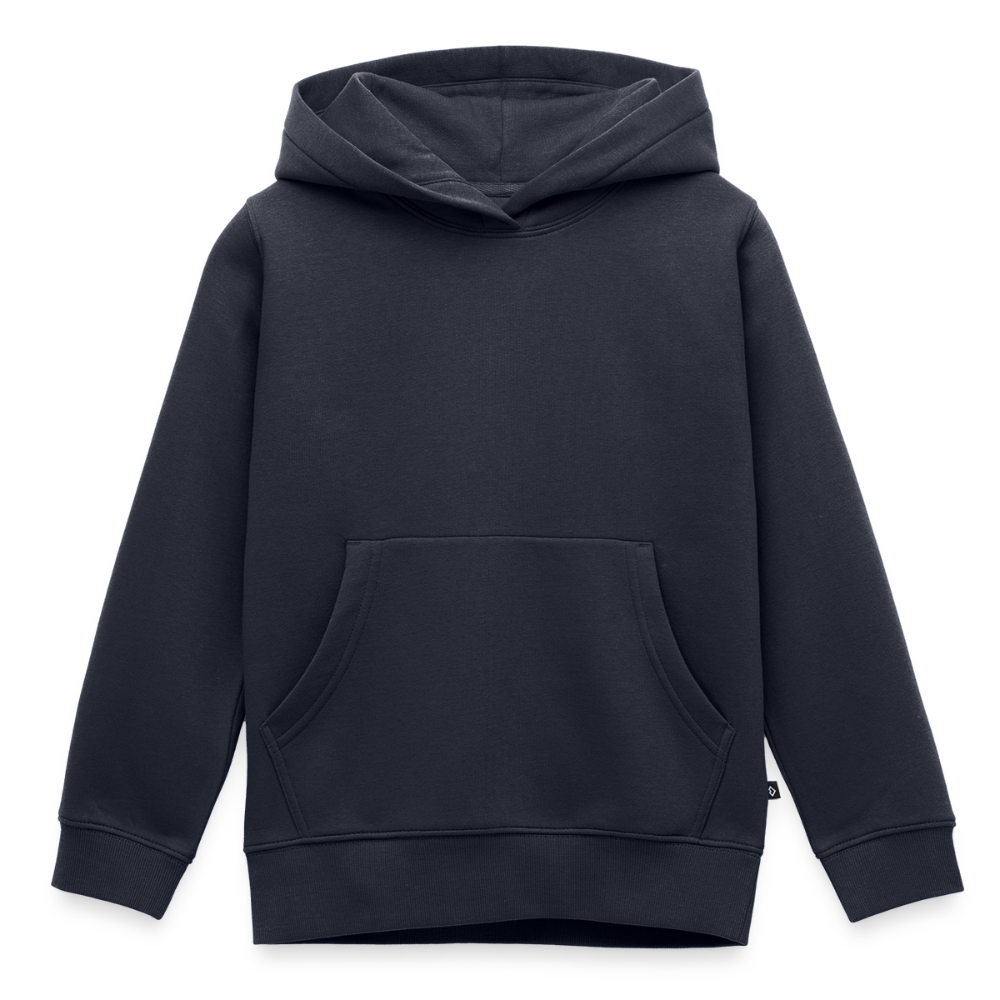 White Edition Kinder Premium Hoodie - Navy