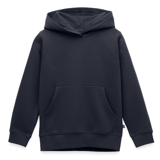 White Edition Kinder Premium Hoodie - Navy