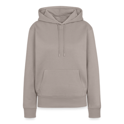 Black Edition Frauen Premium Hoodie - Taupe