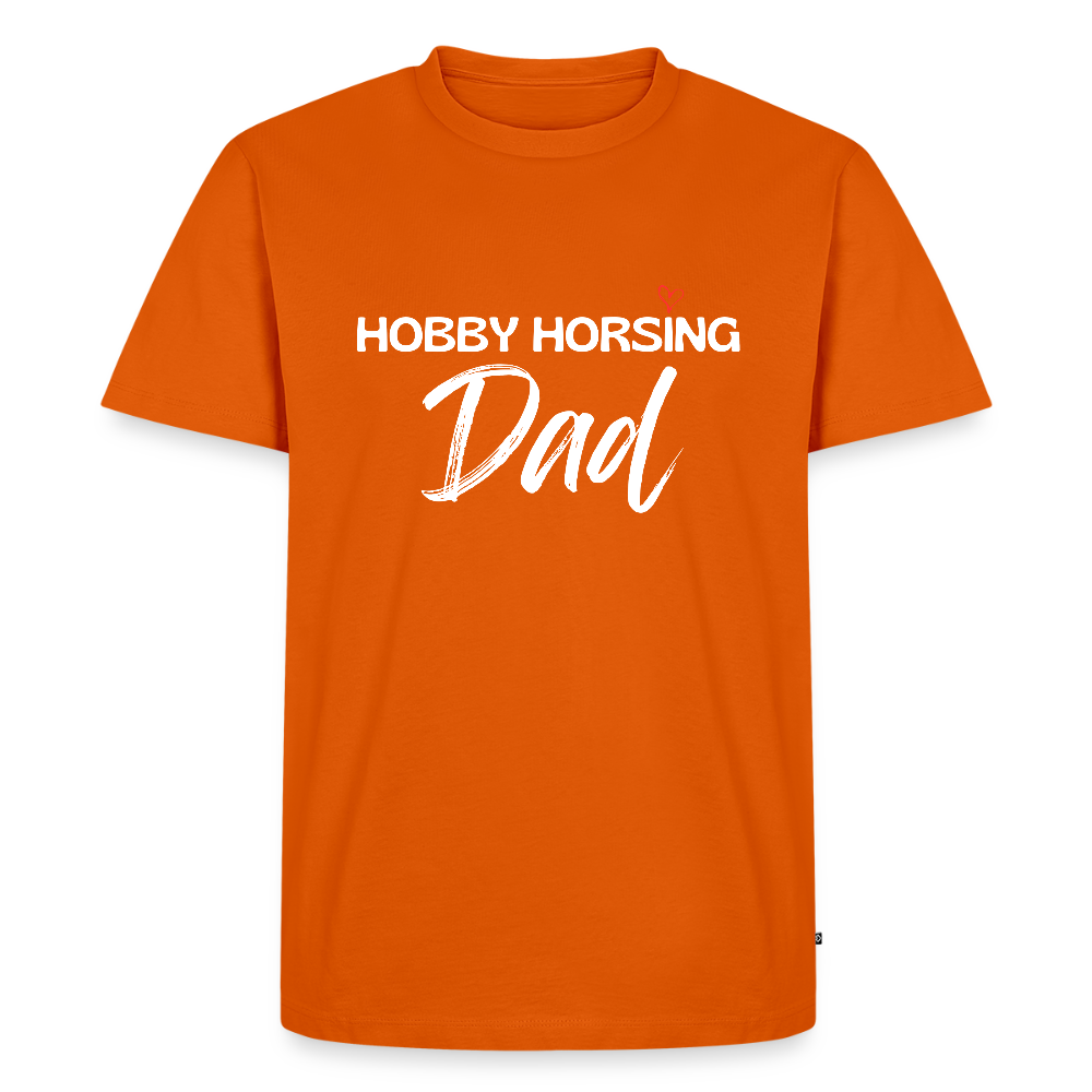 ILove HobbyHorsing Dad T-Shirt - Orange 
