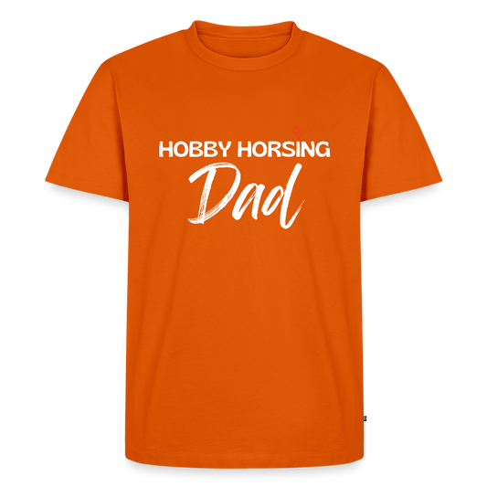 ILove HobbyHorsing Dad T-Shirt - Orange 