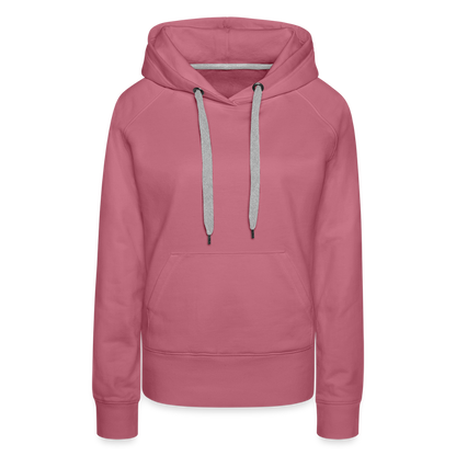 Black Edition Frauen Premium Hoodie - Malve