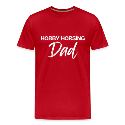 ILove HobbyHorsing Dad T-Shirt - Rot