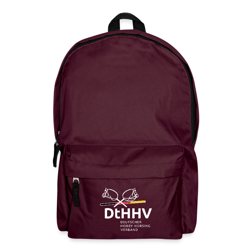 White Edition Rucksack - Burgunderrot