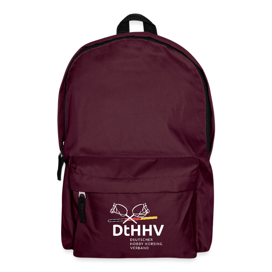 White Edition Rucksack - Burgunderrot