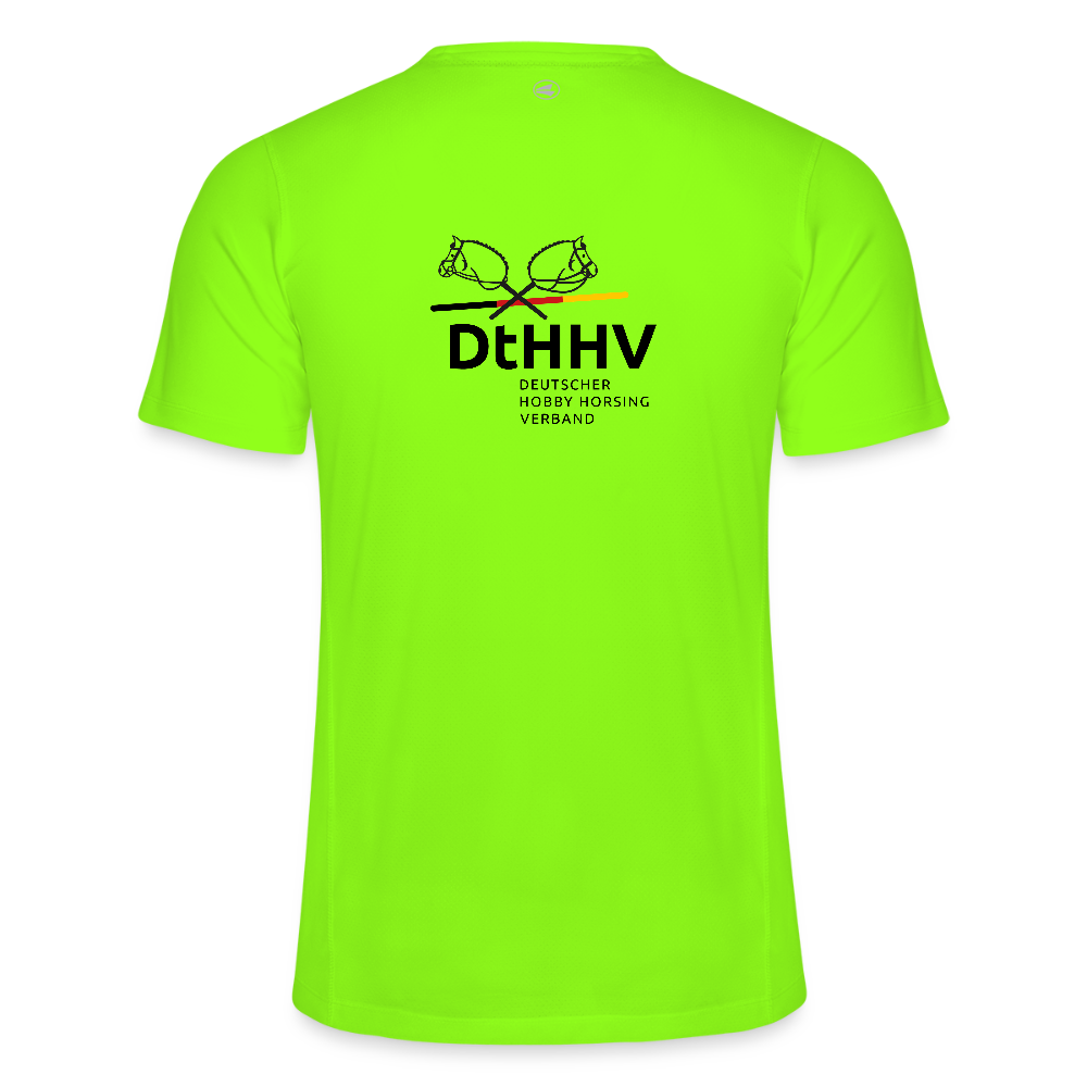 Black Edition JAKO Teenager Sport-T-Shirt Run 2.0 - Neongrün