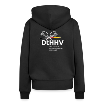 White Edition Frauen Premium Hoodie - Schwarz