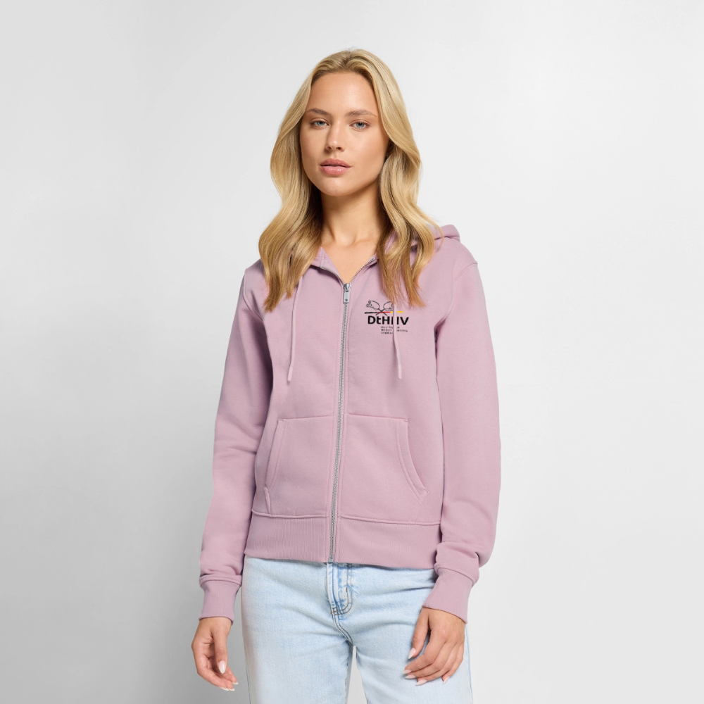 Black Edition Frauen Premium Kapuzenjacke - Altrosa