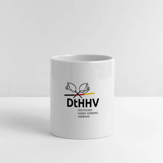 Tasse mit Herzhenkel - Weiß