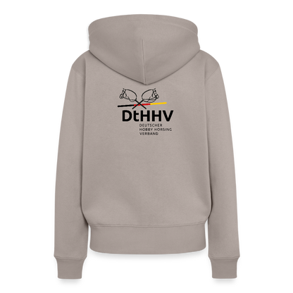 Black Edition Frauen Premium Hoodie - Taupe