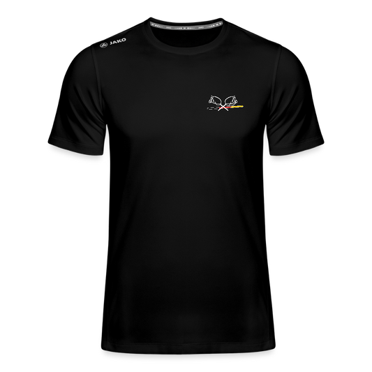 White Edition JAKO Kinder Sport-T-Shirt Run 2.0 - Schwarz