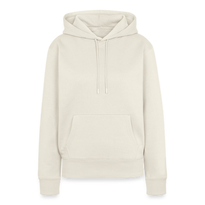Black Edition Frauen Premium Hoodie - Naturweiß