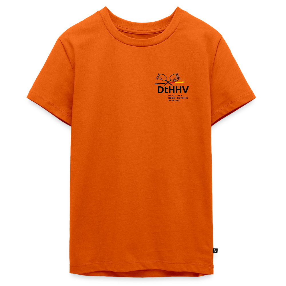 Black Edition Teenager Premium T-Shirt - Orange 