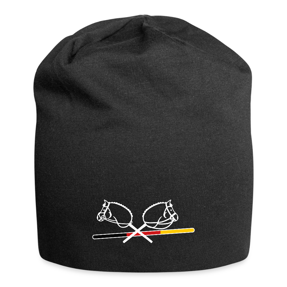 White Edition Beanie - Schwarz