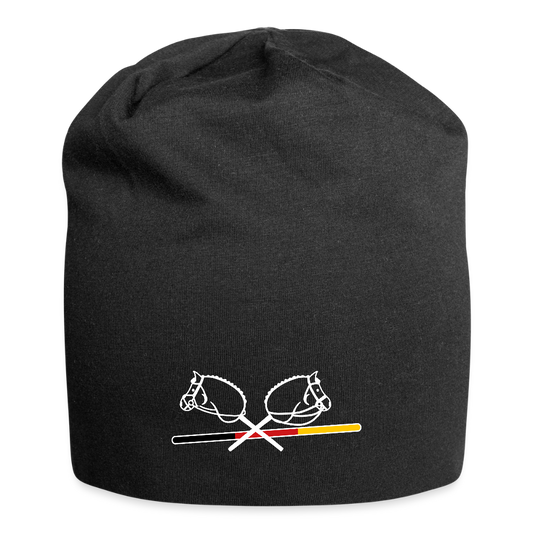 White Edition Beanie - Schwarz