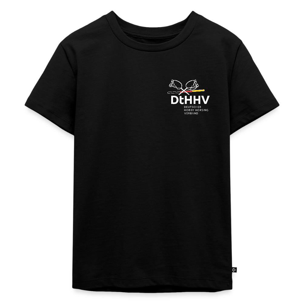 White Edition Kinder Premium T-Shirt - Schwarz