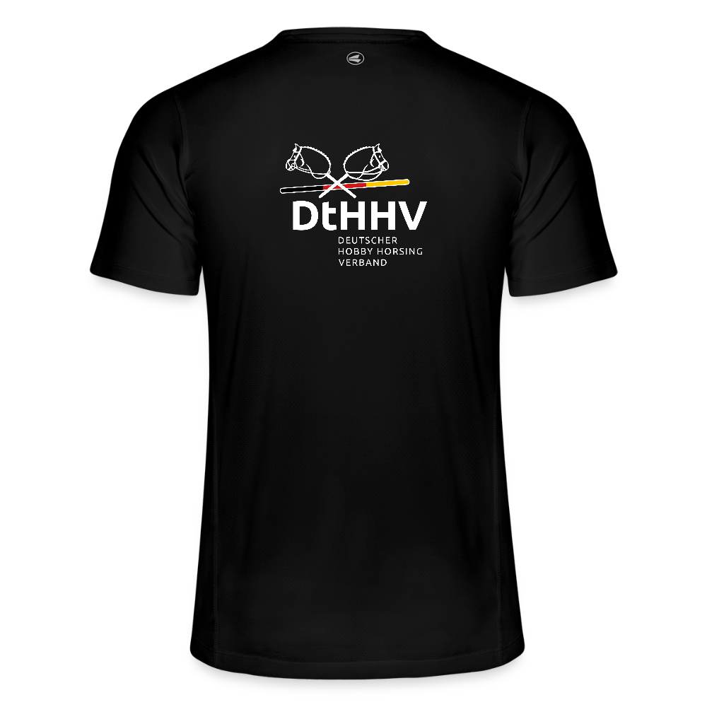 White Edition JAKO Teenager Sport-T-Shirt Run 2.0 - Schwarz