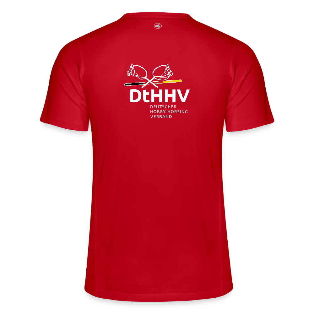 White Edition JAKO Teenager Sport-T-Shirt Run 2.0 - Rot