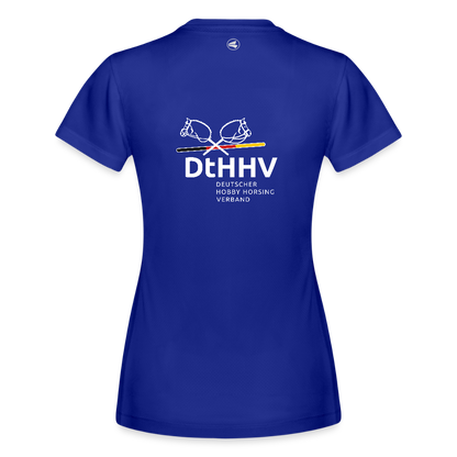 White Edition JAKO Frauen Sport-T-Shirt Run 2.0 - Royalblau