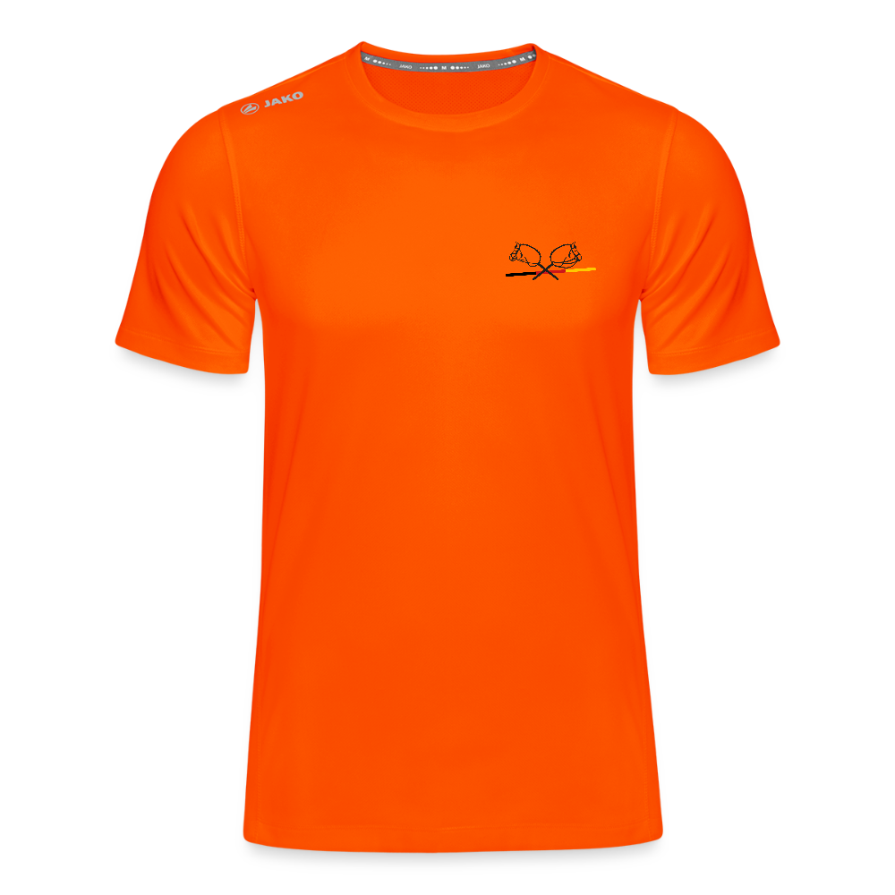 Black Edition JAKO Männer Sport-T-Shirt Run 2.0 - Neonorange