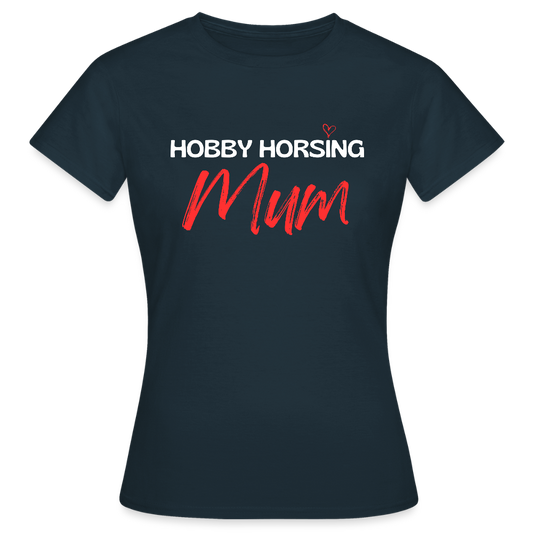 ILove HobbyHorsing Mum T-Shirt - Navy