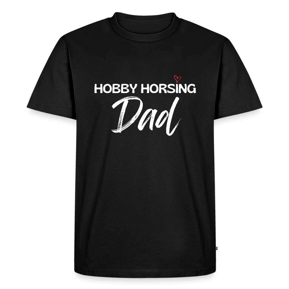 ILove HobbyHorsing Dad T-Shirt - Schwarz