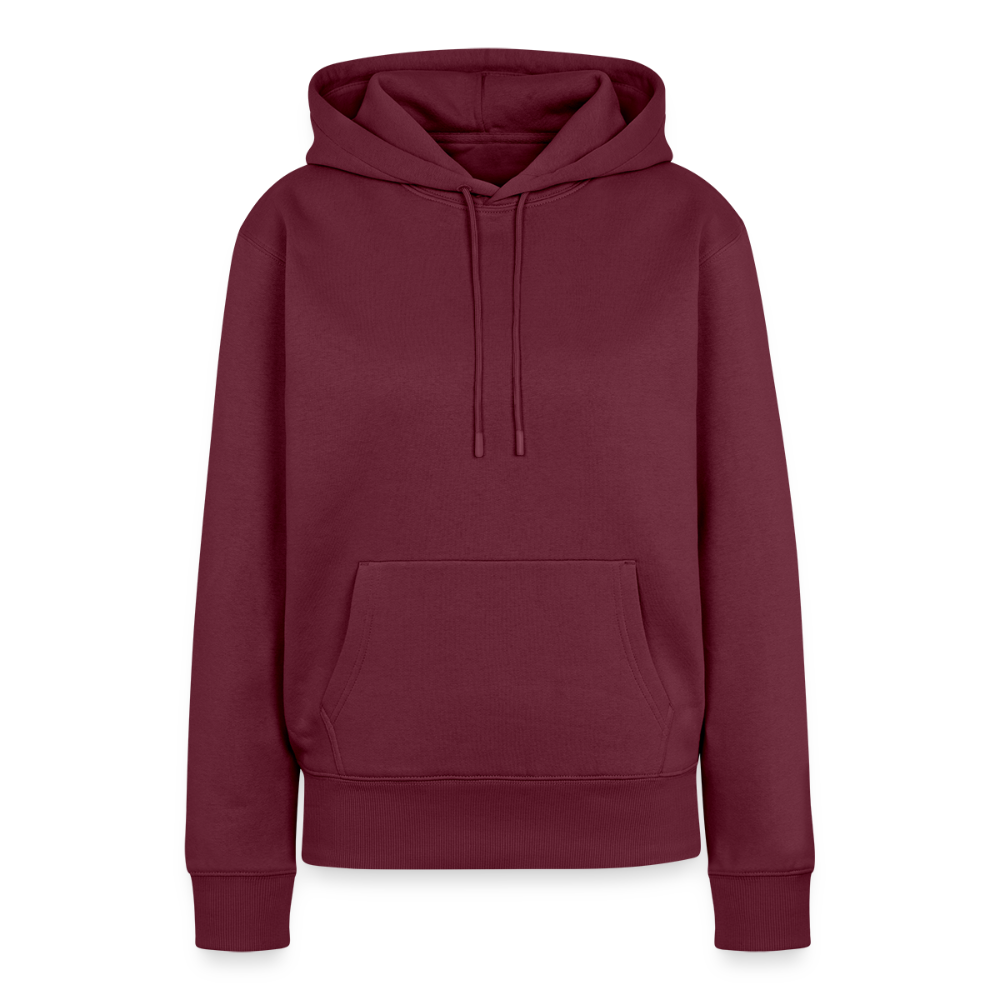 White Edition Frauen Premium Hoodie - Burgunderrot