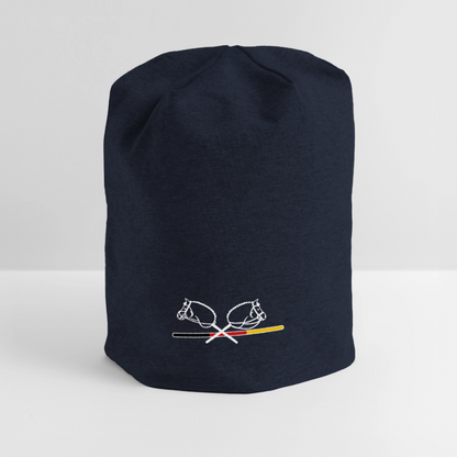 White Edition Beanie - French Navy