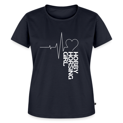 ILove HobbyHorsing Girl T-Shirt - Navy