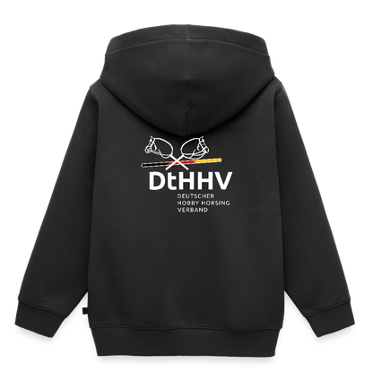 White Edition Teenager Premium Hoodie - Schwarz