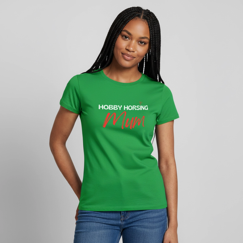 ILove HobbyHorsing Mum T-Shirt - Kelly Green