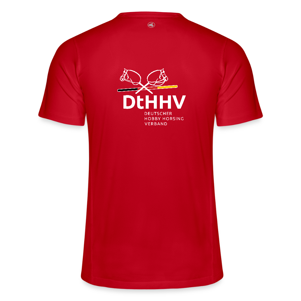 White Edition JAKO Männer Sport-T-Shirt Run 2.0 - Rot