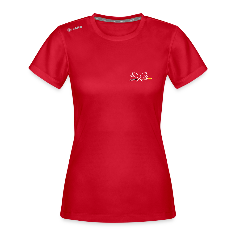 White Edition JAKO Frauen Sport-T-Shirt Run 2.0 - Rot